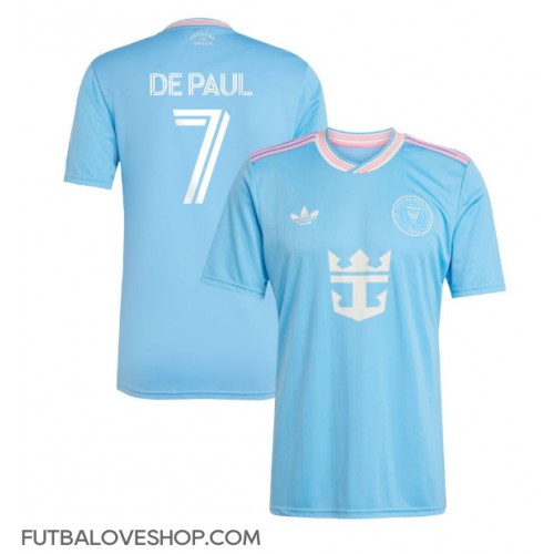 Dres Inter Miami Rodrigo De Paul #7 Tretina 2025-26 Krátky Rukáv